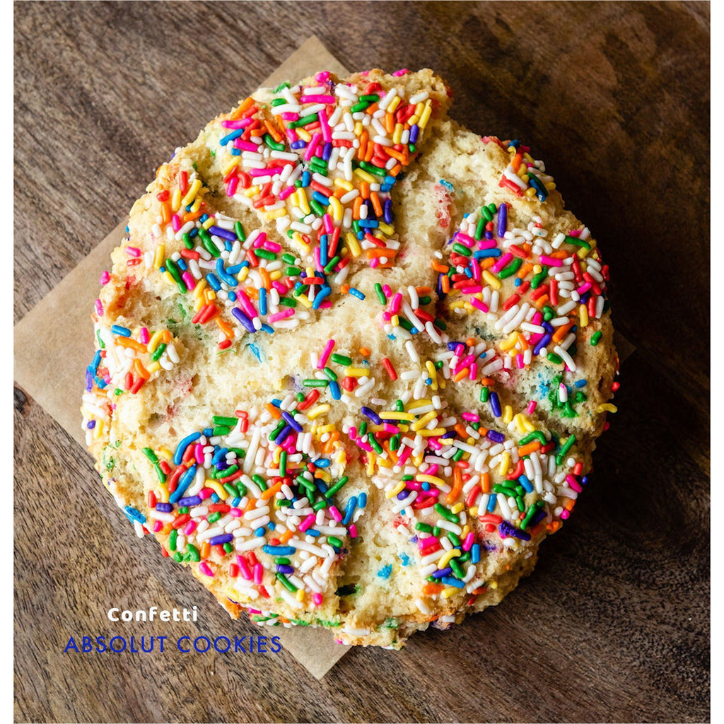 CONFETTI SUGAR classic cookie Absolut Cookies 