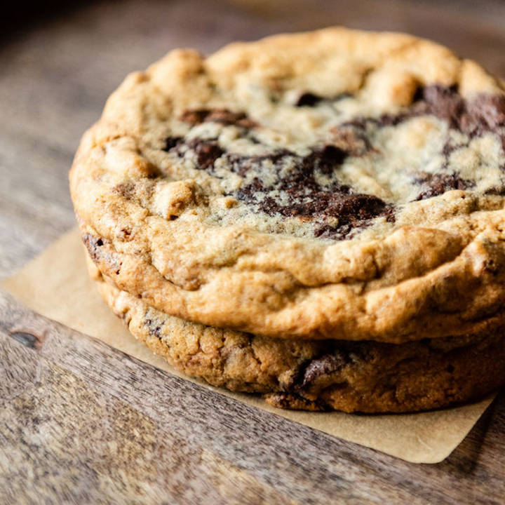 A closer look at our Brookie cookies